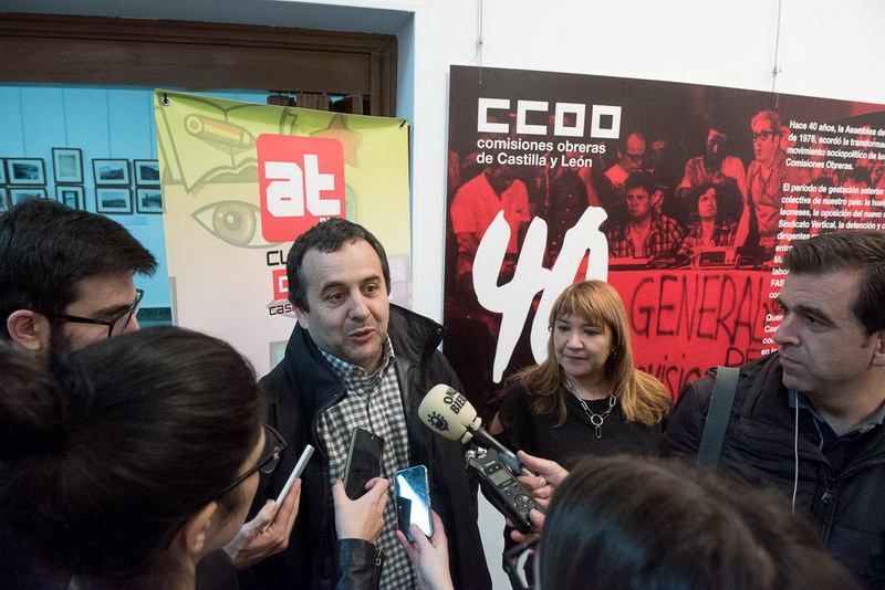 Inauguracin Exposicin 40 aos CCOO en Ponferrada