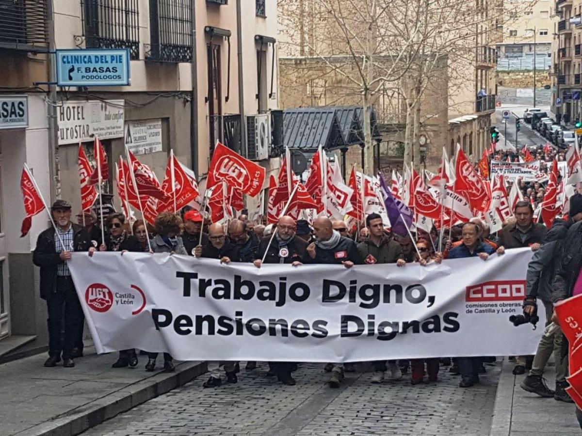 Manifestacin en Salamanca