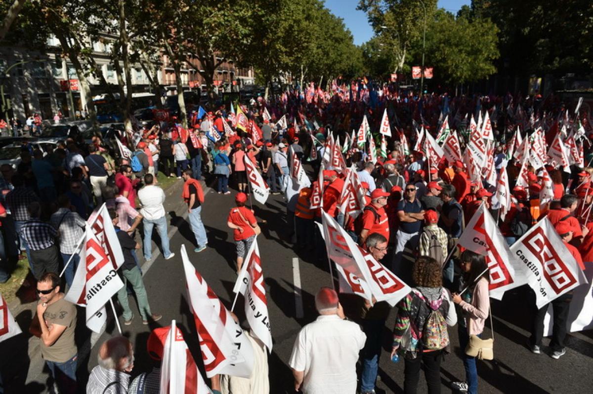 Manifestacin por las pensiones justas- Madrid, 9 de octubre