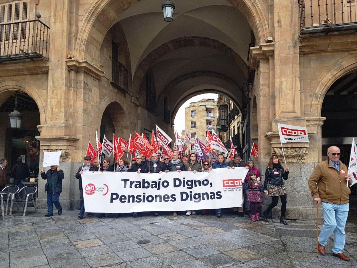 Manifestacin en Salamanca