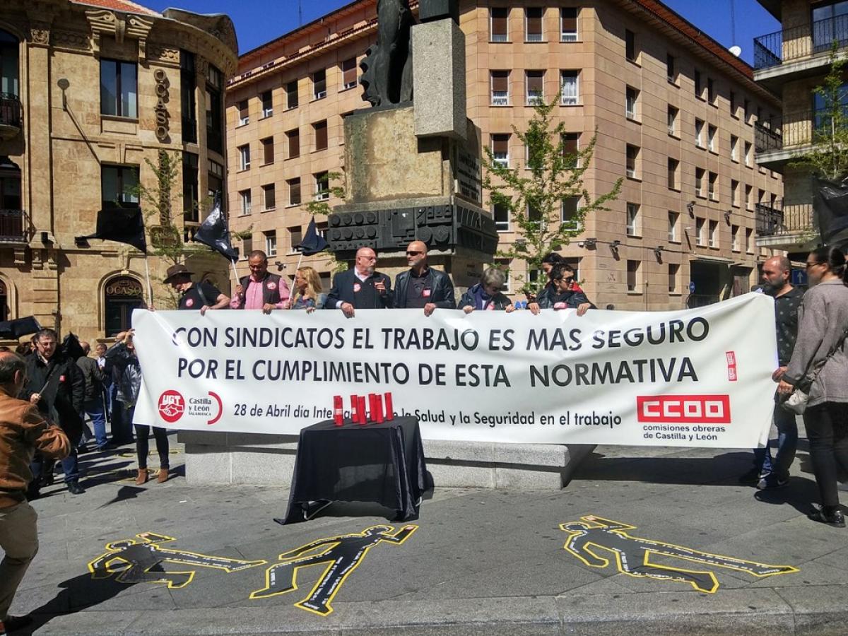 Jornada sobre Seguridad y Salud Laboral en el Trabajo en Salamanca.