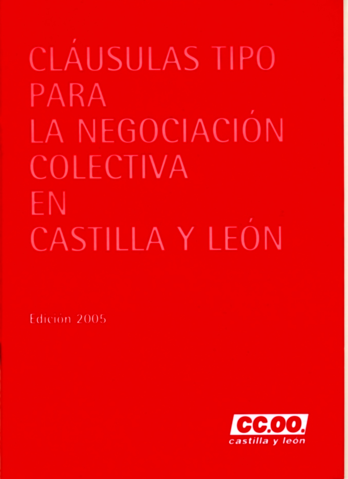 Este documento pretende ser un instrumento de apoyo a la Negociacin Colectiva en Castilla y Len, y nunca una obstruccin o bloqueo a las caracteristicas particulares de cada sector o empresa. La Uni