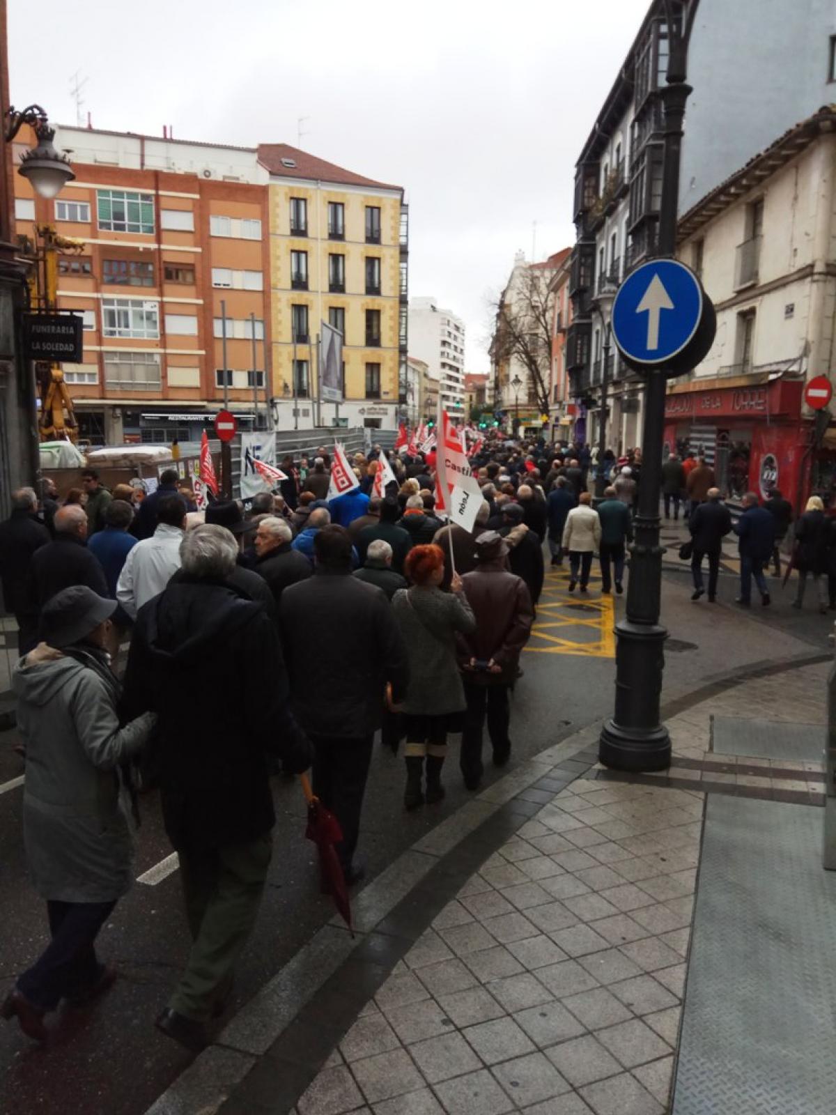 Manifestacin en Valladolid