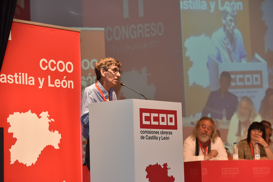 Luis Gonzlez, secretario general de CCOO Palencia