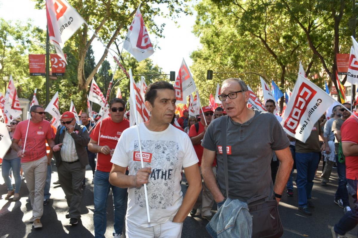Manifestacin por las pensiones dignas. Madrid, 9 de octubre, 12,00 horas de Atocha a Sol