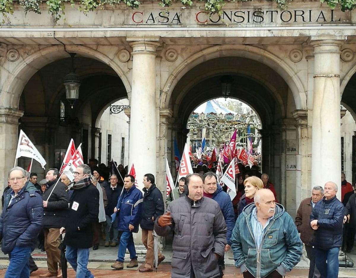 Manifestacin en Burgos