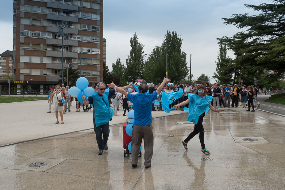 Manifestacin por el agua pblica en Valladolid