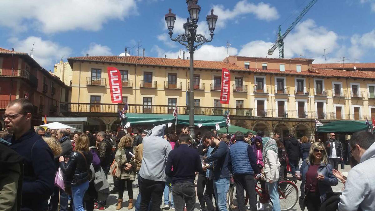 Galera de fotos del Primero de Mayo en Salamanca