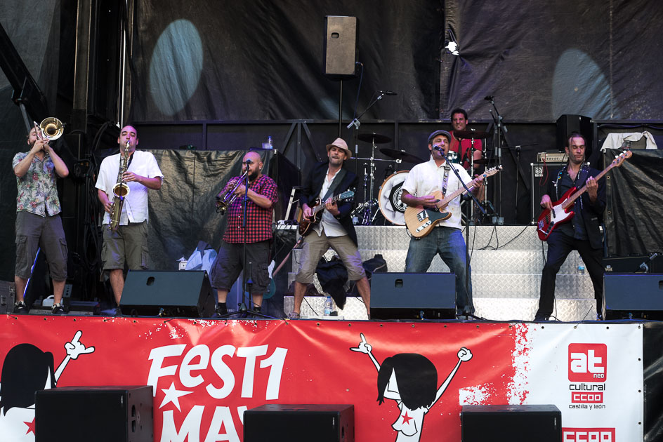 La Linga abri en Fest1may 2017