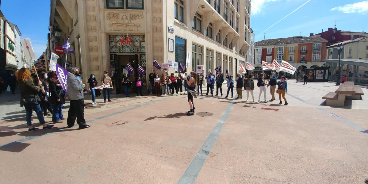 Movilizaciones en Burgos.