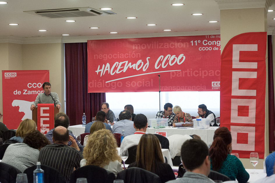 Galeria imagenes Congreso provincial CCOO Zamora