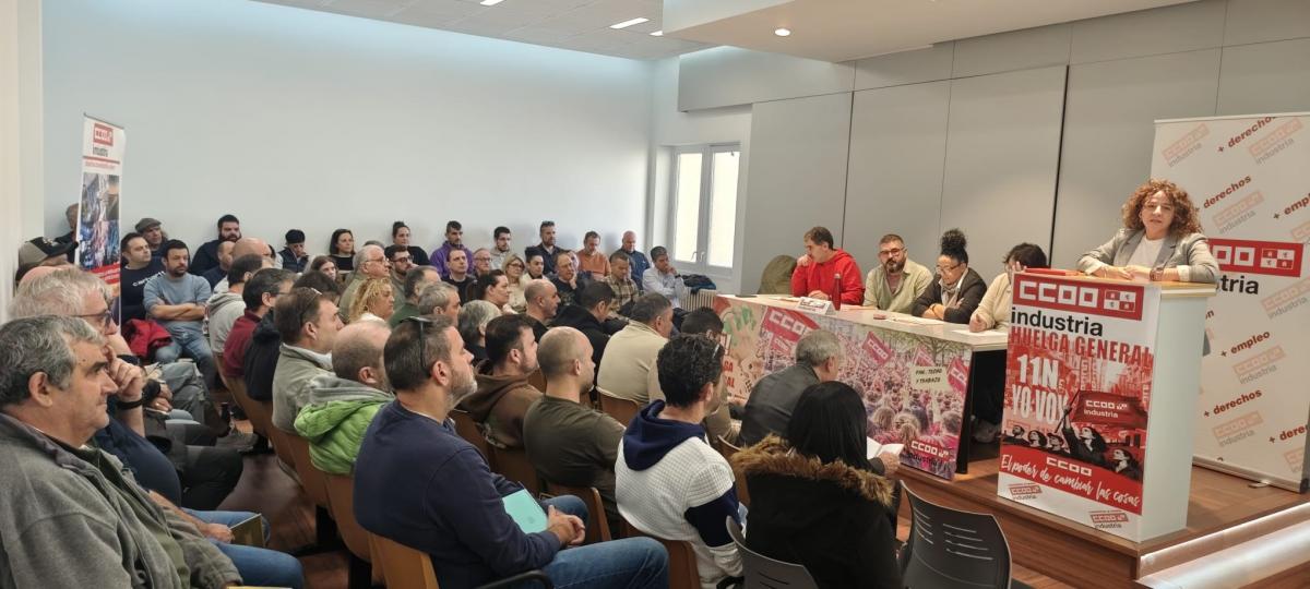 CCOO Industria León prepara la Huelga General del 11 de noviembre para abordar la crisis económica