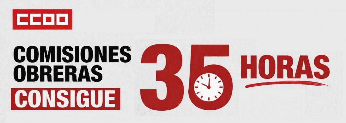 CCOO consigue 35 horas