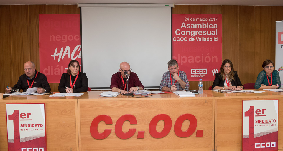 Galeria de imagenes de la II Asamblea Congresual CCOO de Valladolid.