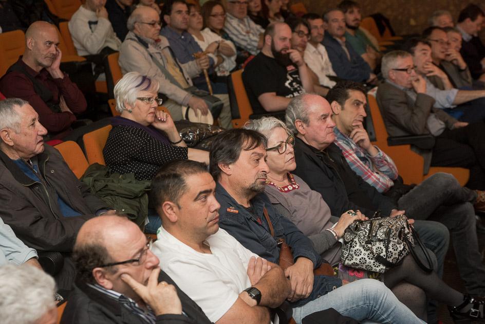 Público durante el acto de celebración de los 55 años de CCOO en Laciana
