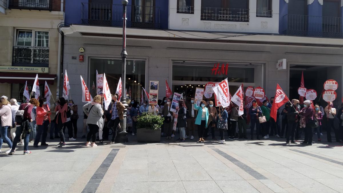 Movilizaciones en Palencia.