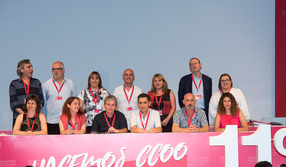 Nueva Ejecutiva de CCOO Castilla y León