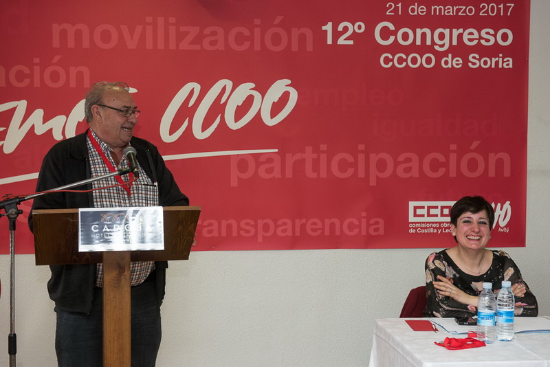 Intervenciones en el Congreso de CCOO de Soria