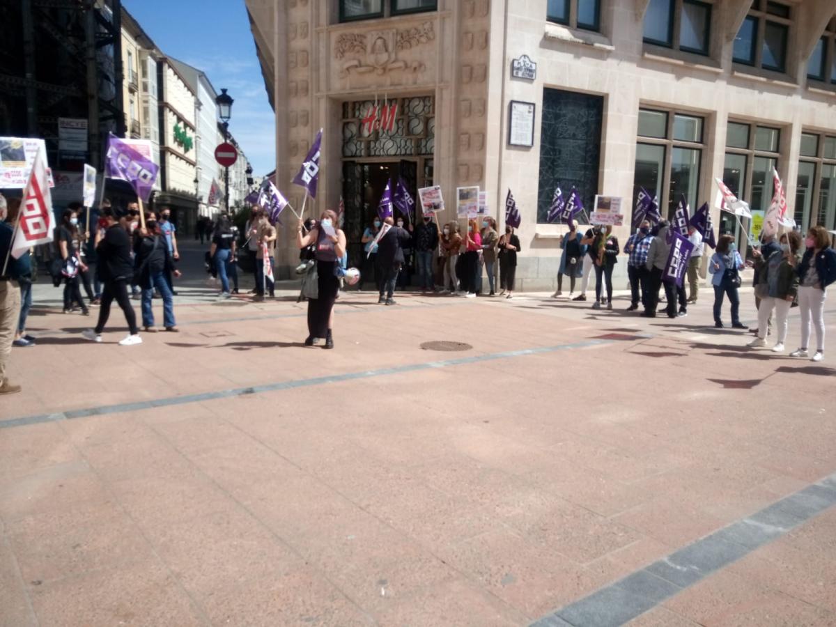 Movilizaciones en Burgos.