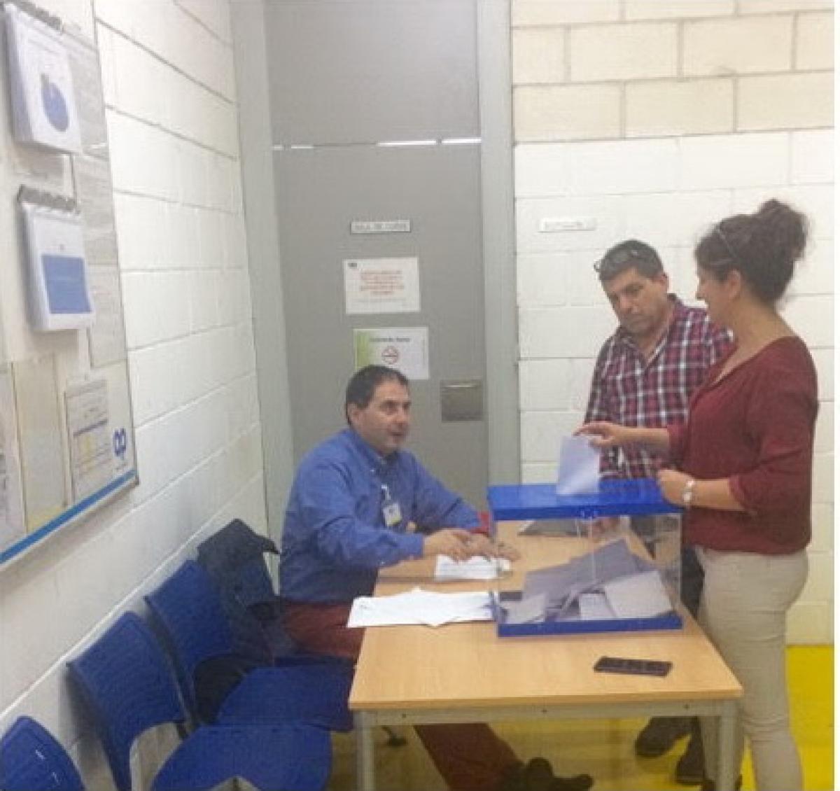 Eleccin Candidatura CCOO en Plastic Omnium