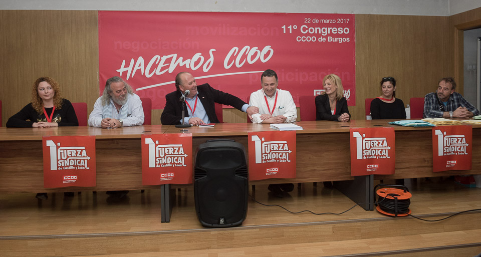La nueva ejecutiva de CCOO de Burgos