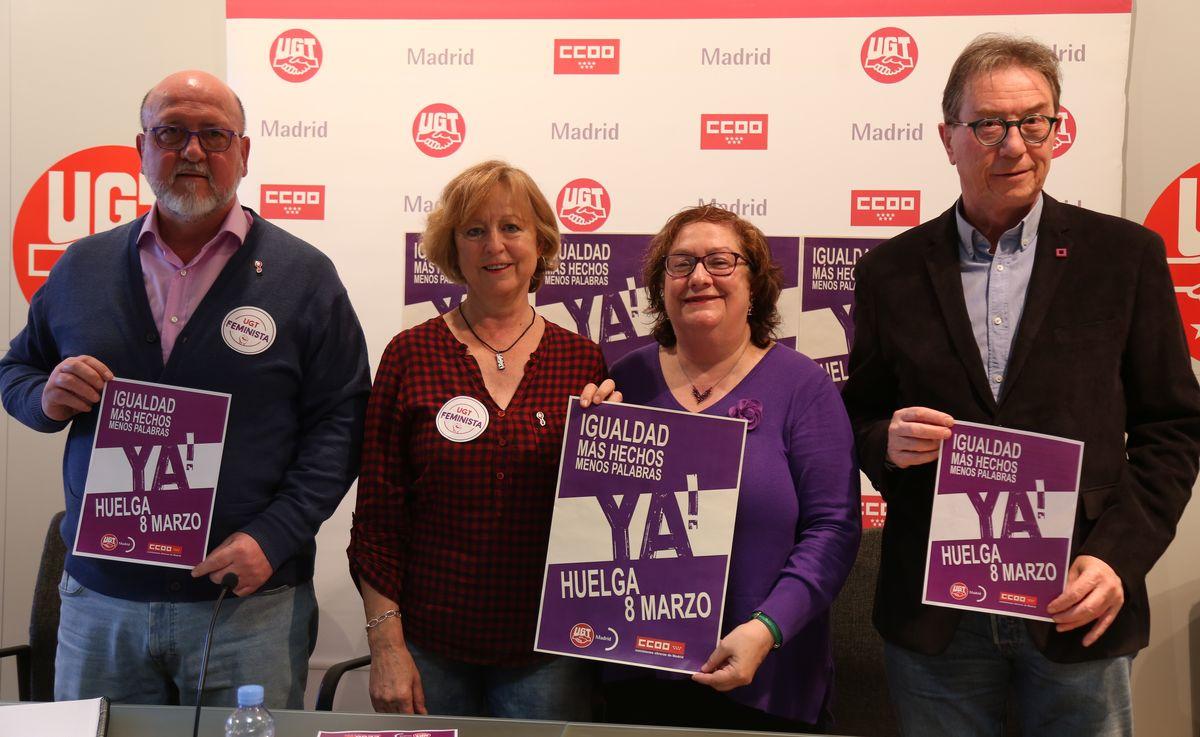 8 de Marzo, huelga por la igualdad efectiva entre mujeres y hombres