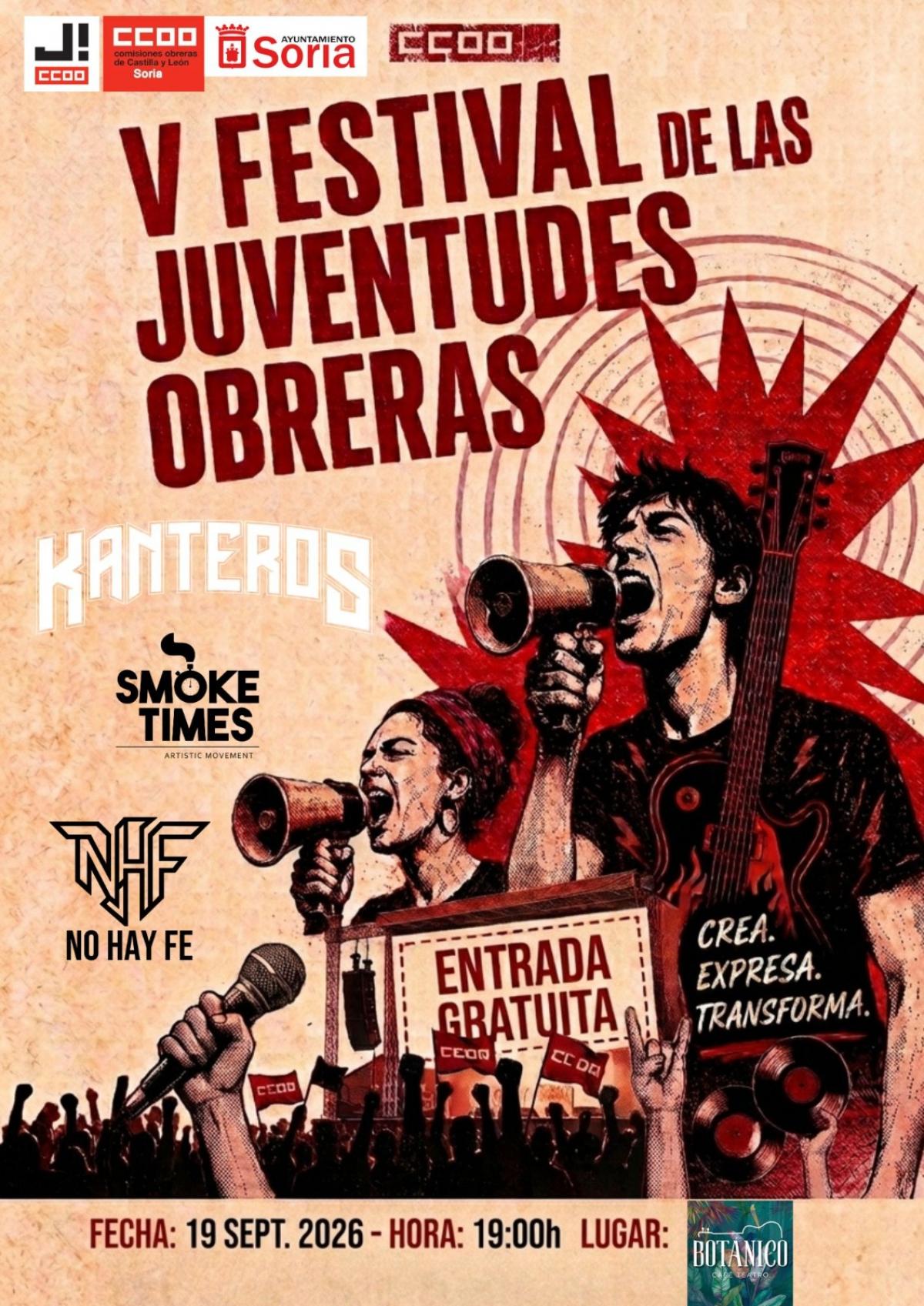 Cartel CCOO CyL