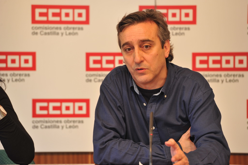 Saturnino Fernández, secretario regional de Empleo y Formación de CCOO.