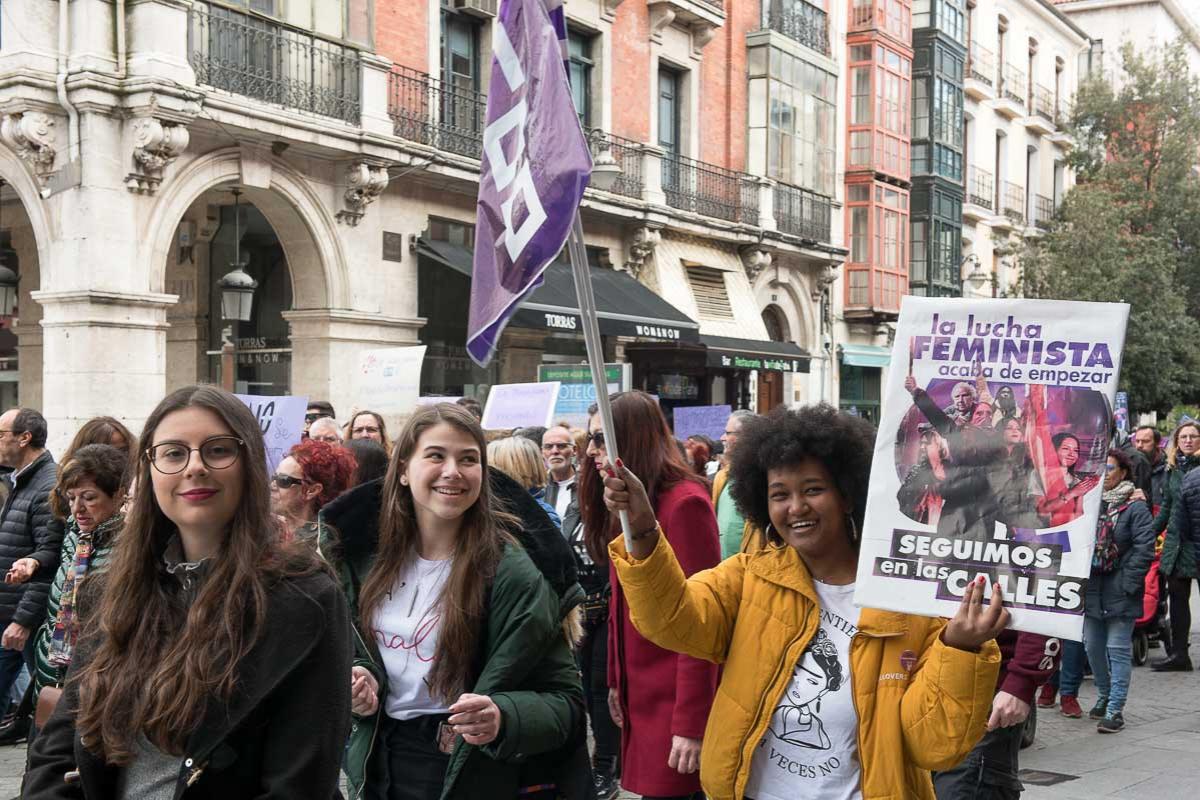 Mujeres jvenes en la movilizacin feminista