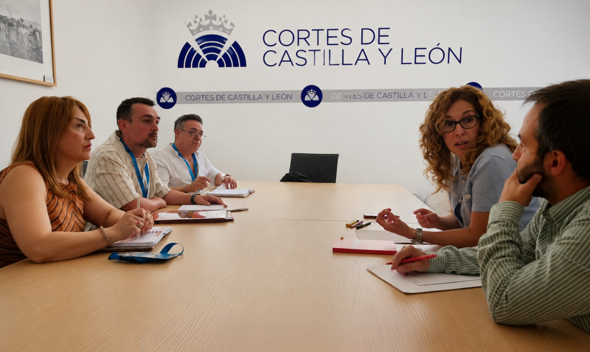 Foto del interior de las Cortes