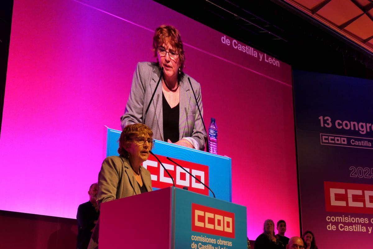 Ana Fernndez de los Muros, secretaria general CCOO CyL