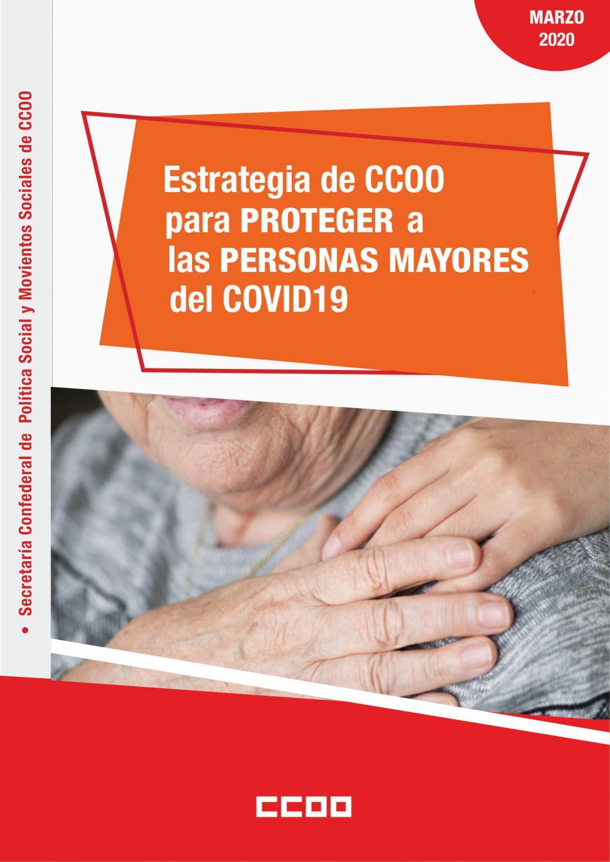 Portada documento Estrategia para proteger personas mayores del COVID-19