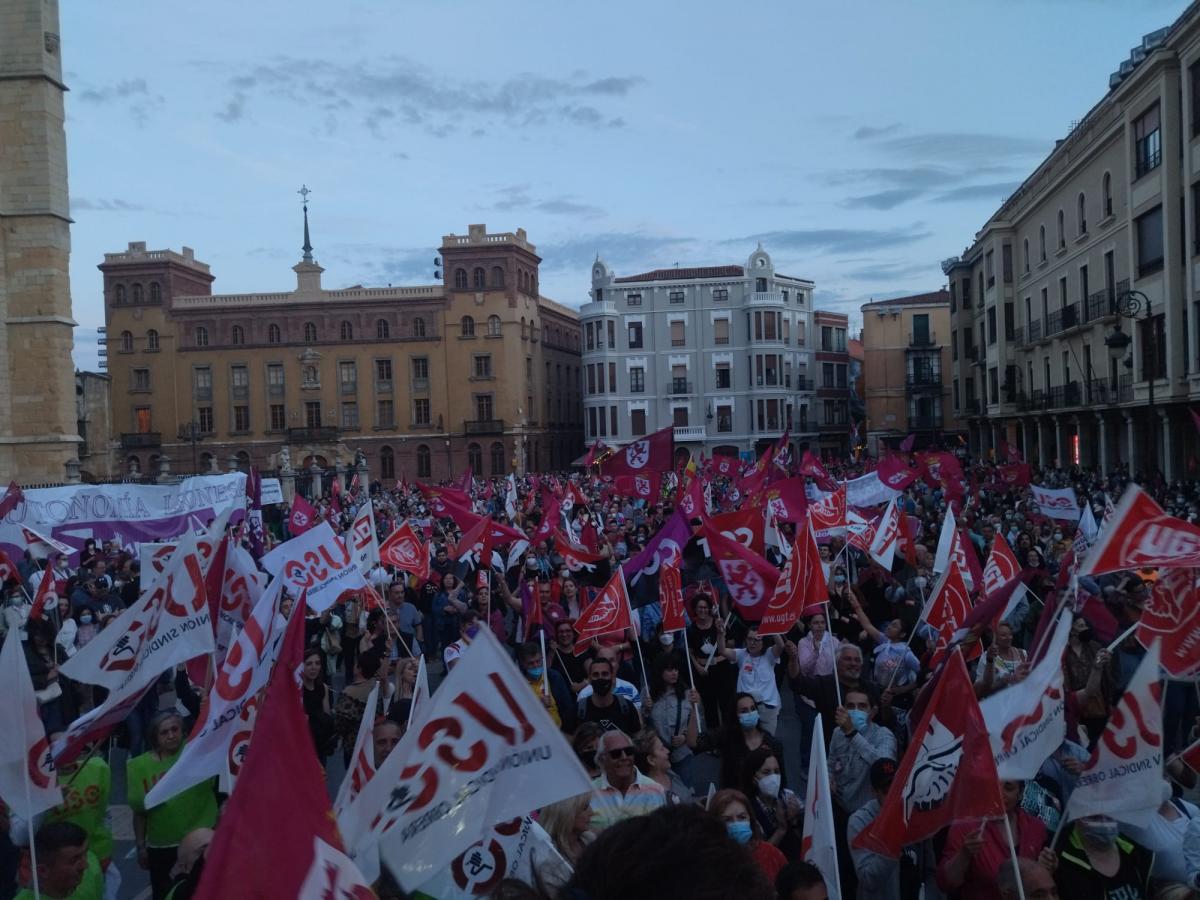 Movilizaciones 12 Mayo en León.