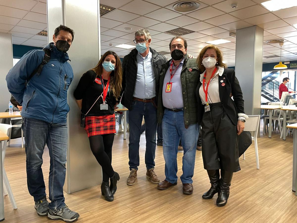 Quienes representan a CCOO en Indra Sistemas agradecen profundamente la participacin de la plantilla