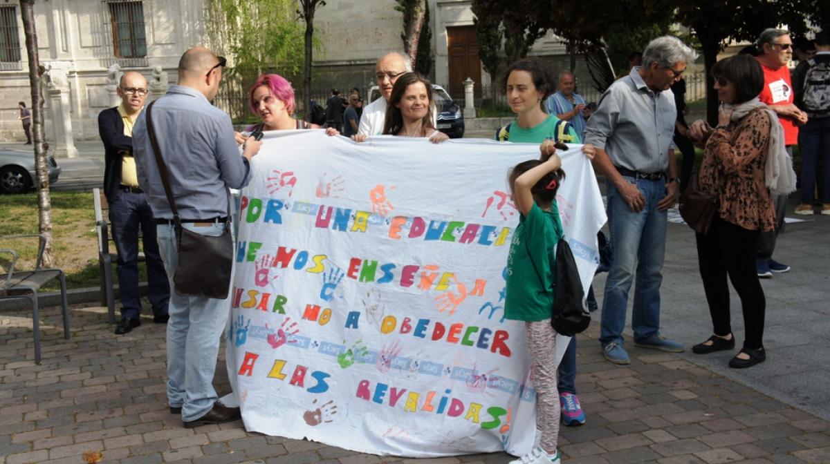 Movilización por la Escuela Pública en Valladolid