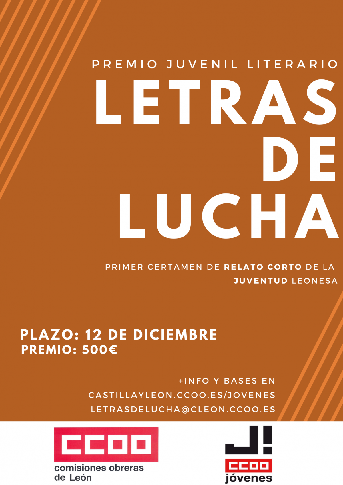Premio Juvenil Literario "Letras de Lucha".