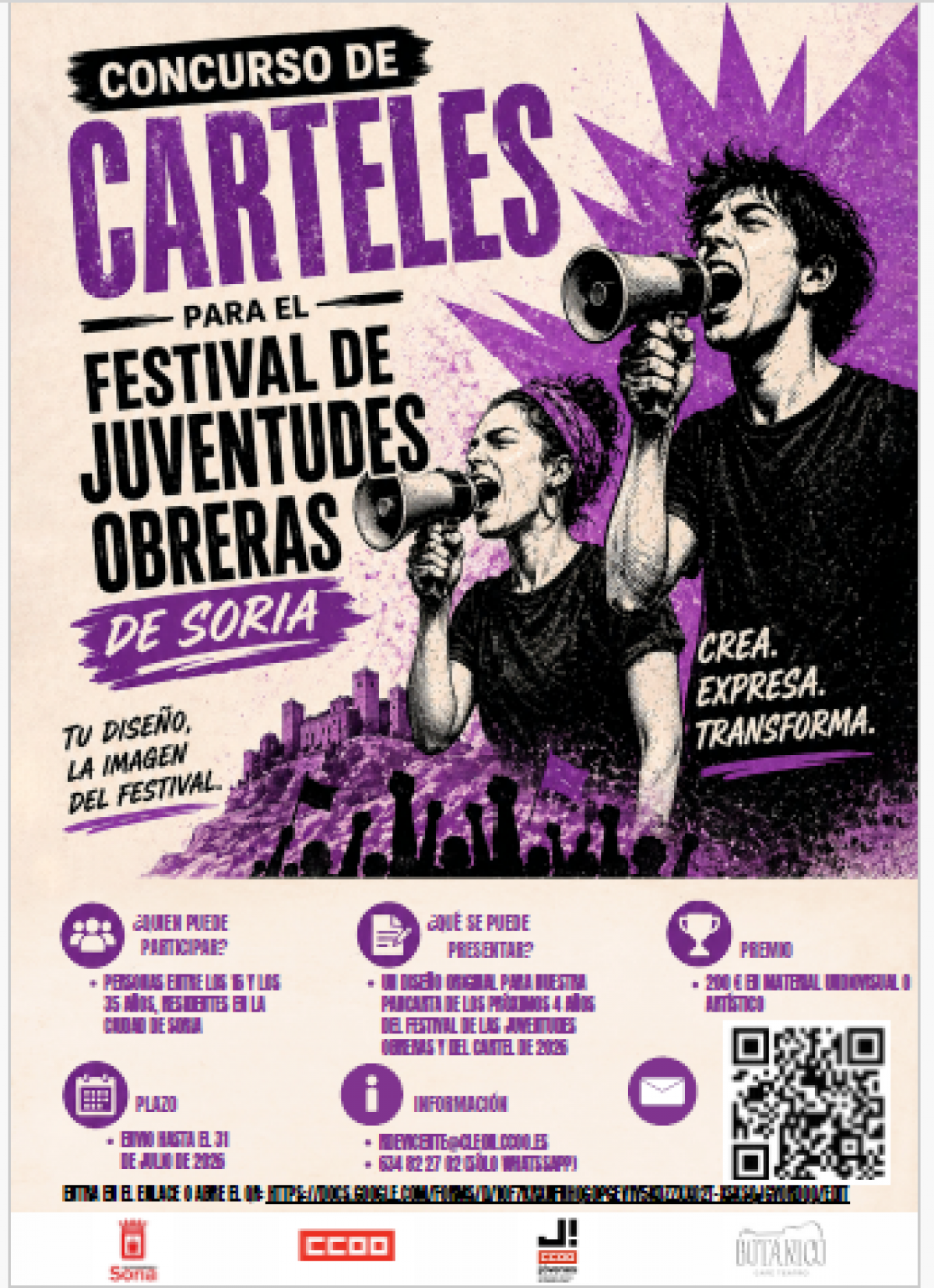 Cartel CCOO Soria