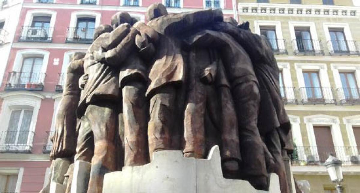 Monumento a los abogados de Atocha.