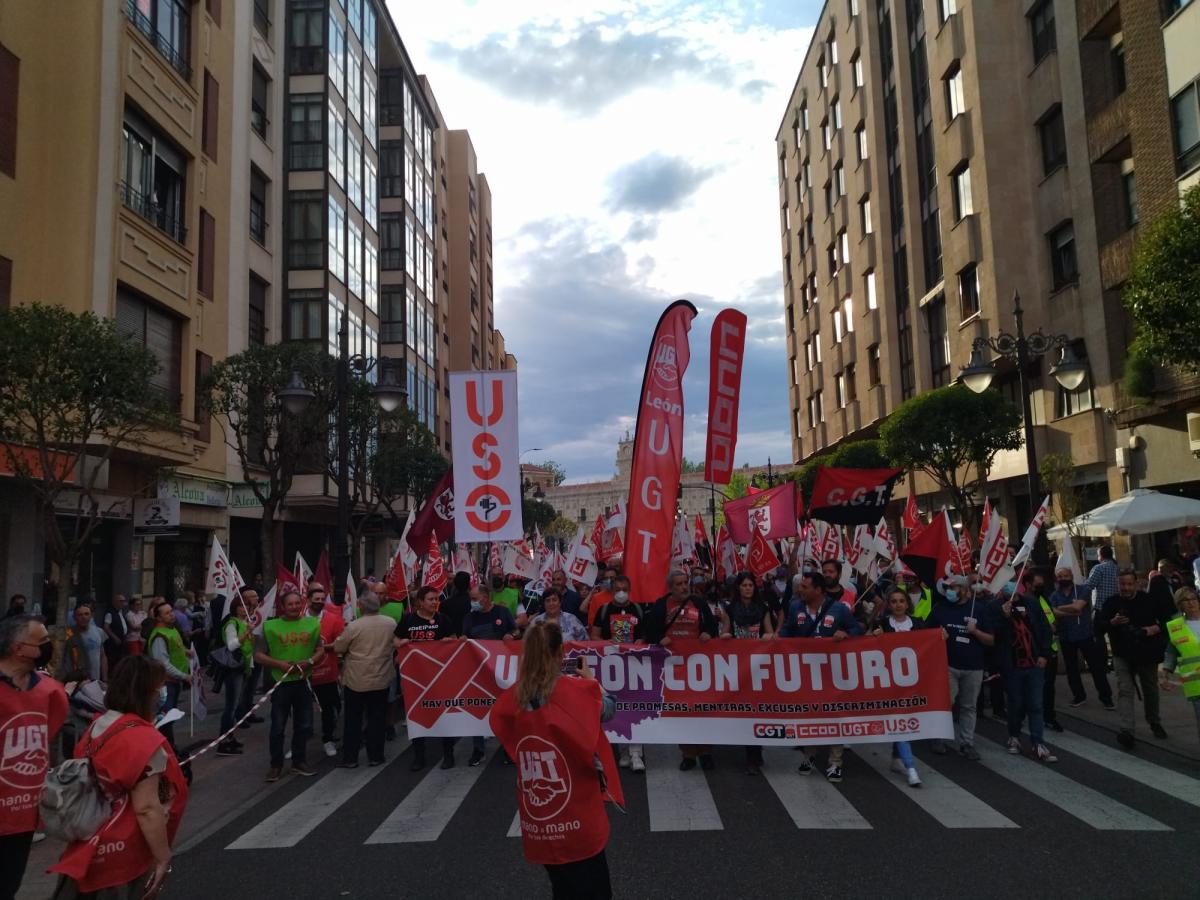Movilizaciones 12 Mayo en León.