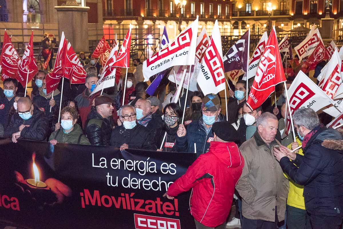 Movilizacin contra la subida de precios en Valladolid