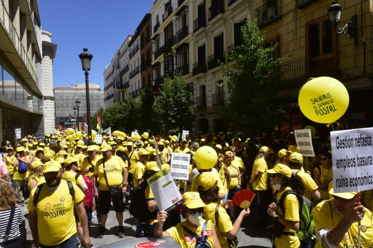 Manifestacin en Madrid.