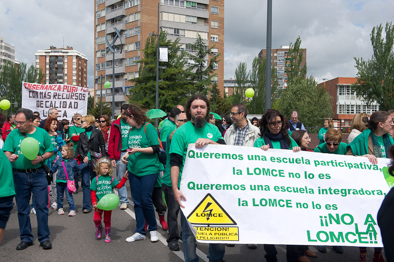 Día de la Escuela Pública en Valladolid