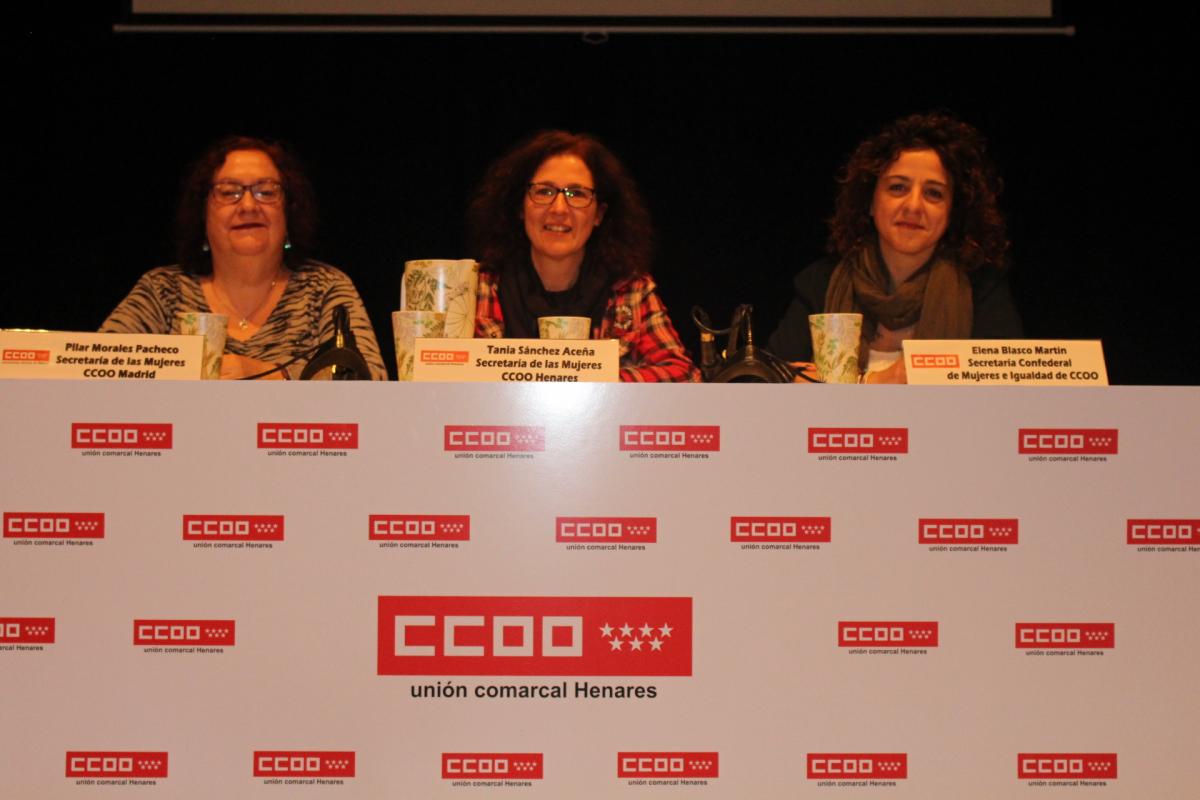 Pilar Morales, Tania Snchez Acea y Elena Blasco