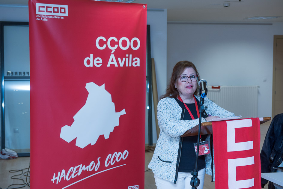 Congreso de CCOO en Avila