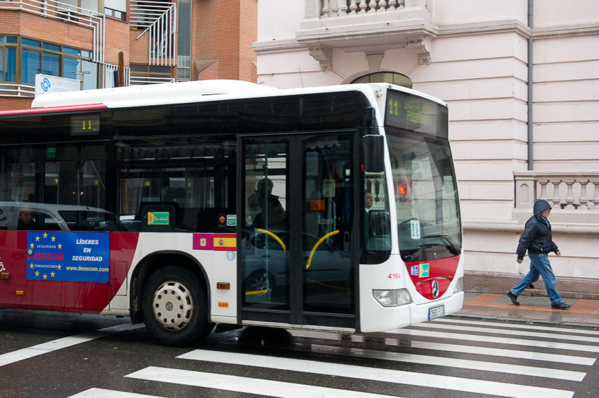 Autobus urbano de León.