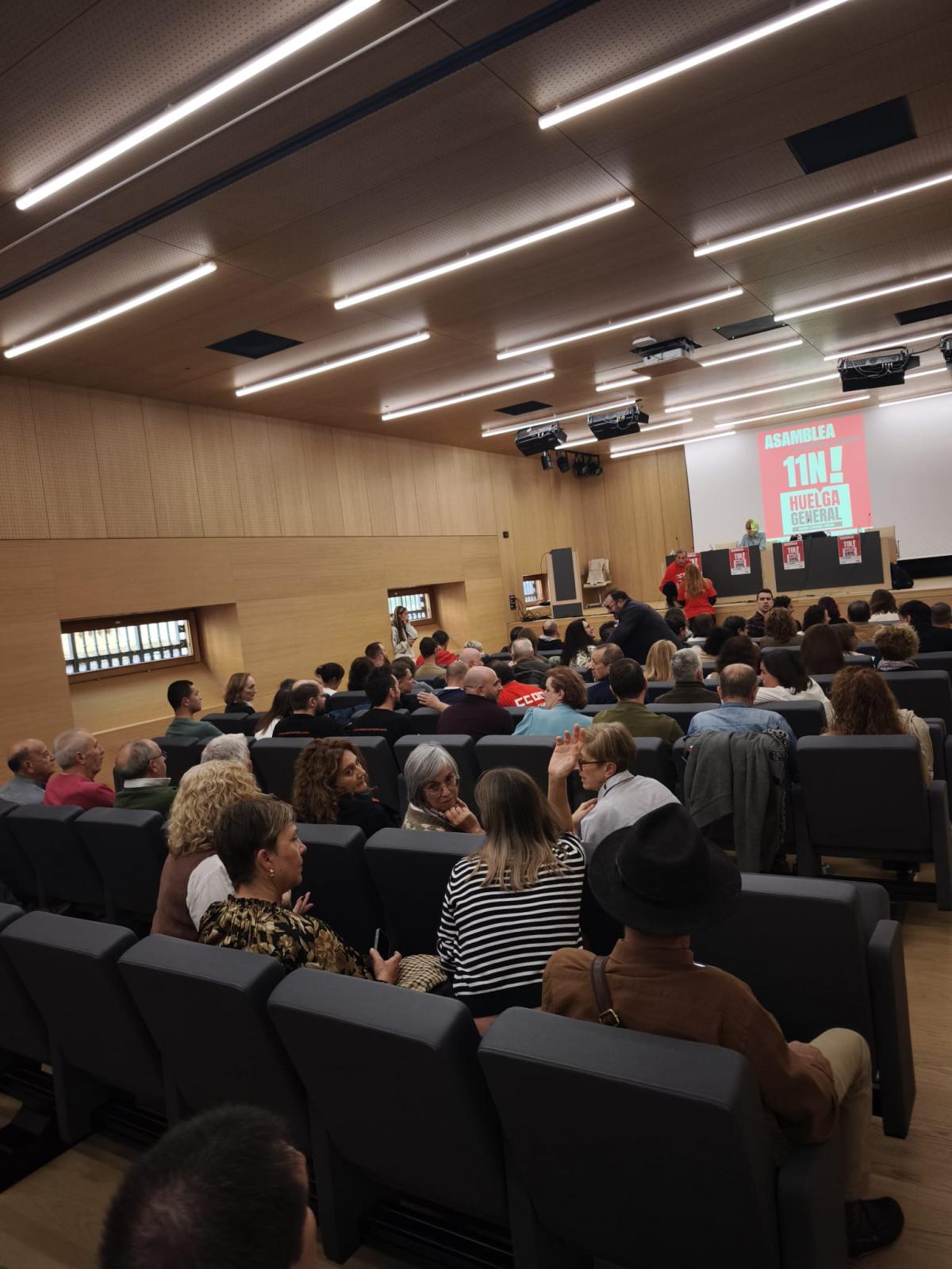 CCOO y UGT convocan asamblea en Salamanca para preparar la huelga general del 11 de noviembre