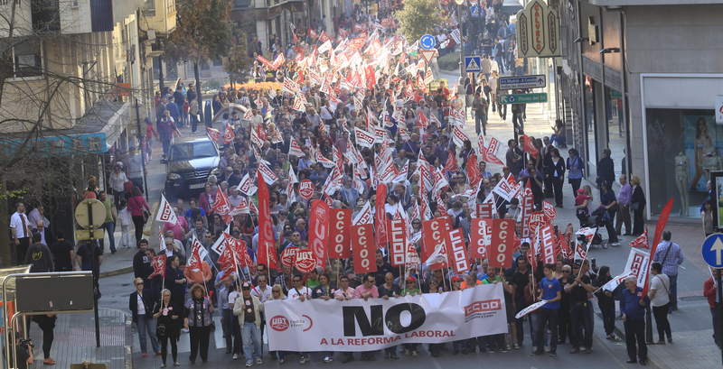 Manifestación en Ponferrada.