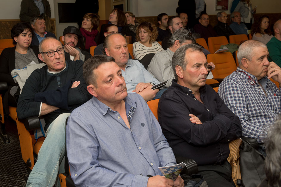 Público en el acto de los 55 años de CCOO en Laciana