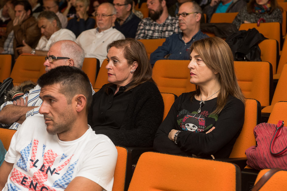 Público durante el acto de los 55 años de CCOO en Laciana