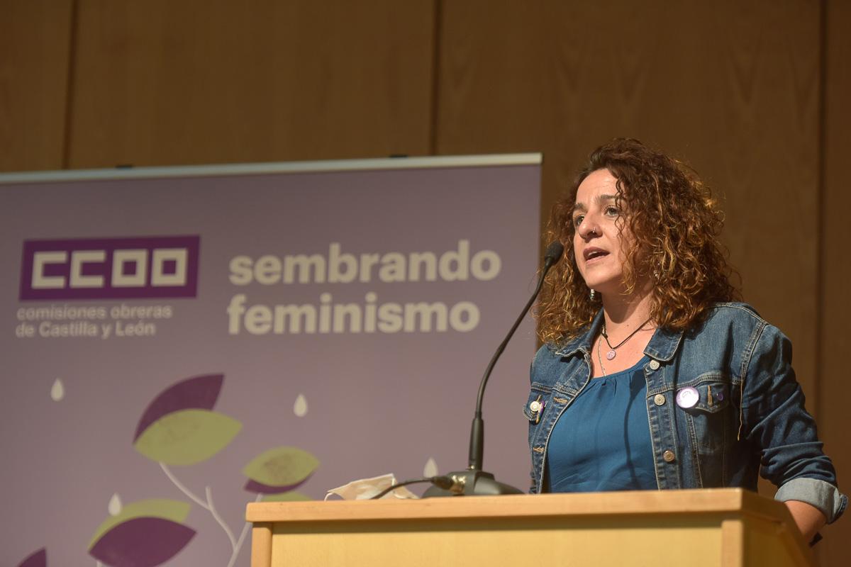 Intervención de la secretaria de Mujeres e Igualdad de CCOO, Elena Blasco